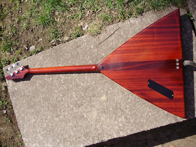 Electric Bass Balalaika - back