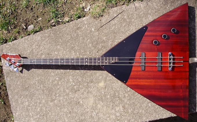 Electric Bass Balalaika - front